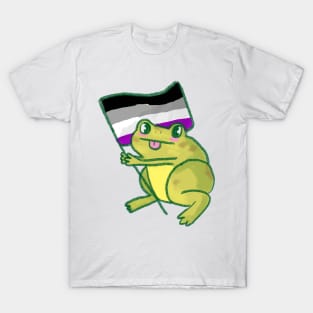 asexual visibility frog T-Shirt